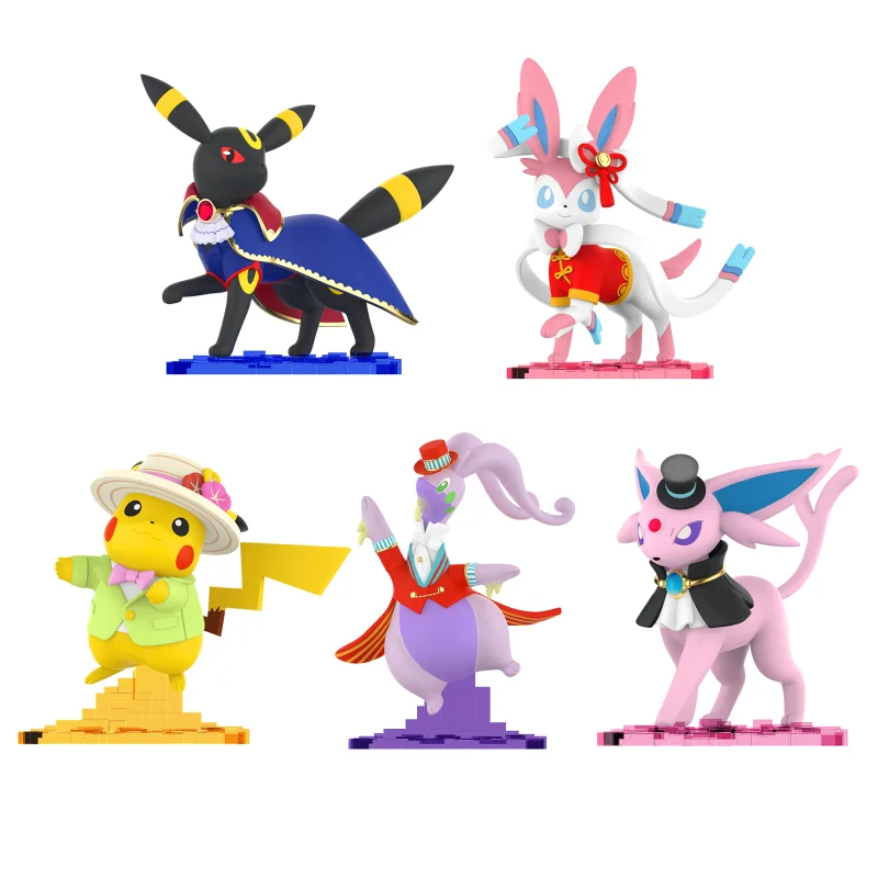 Figurines de construction Pokémon - Noctali, Nymphali et autres