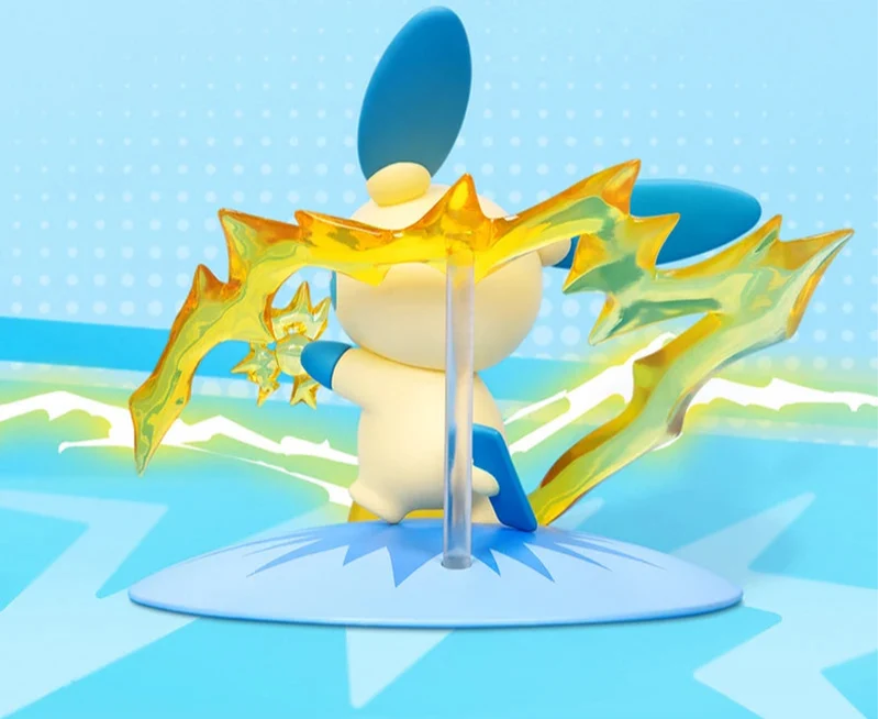 Figurines Pokémon Plusle et Minun dans un ensemble (2 figurines)