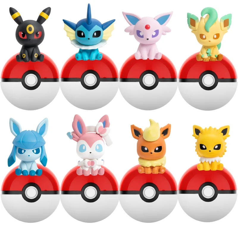 Pokéballs avec figurine Pokémon - nombreux modèles