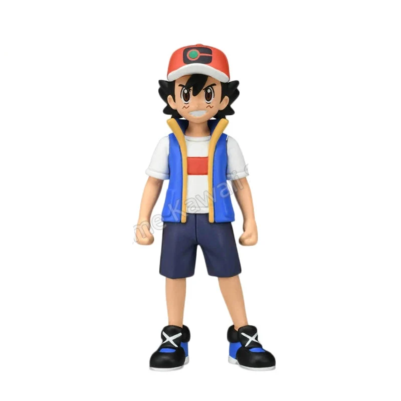 Figurines Pokémon Dresseur Ash Ketchum Leon Cynthia Liko Friede Mimiqui Hattrem Terapagos Aegislash et bien plus encore