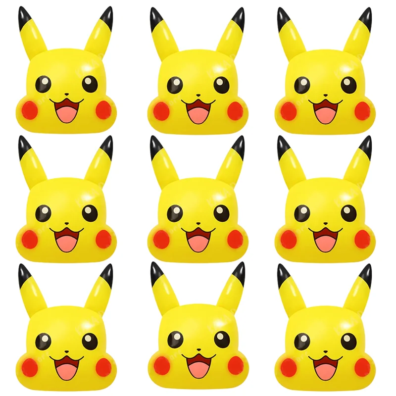 Ballon Pikachu rieur (environ 70x53cm)