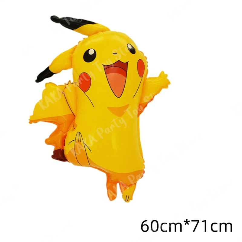 Lot de 5 ballons Pokémon pour célébration, anniversaire, fête, décoration