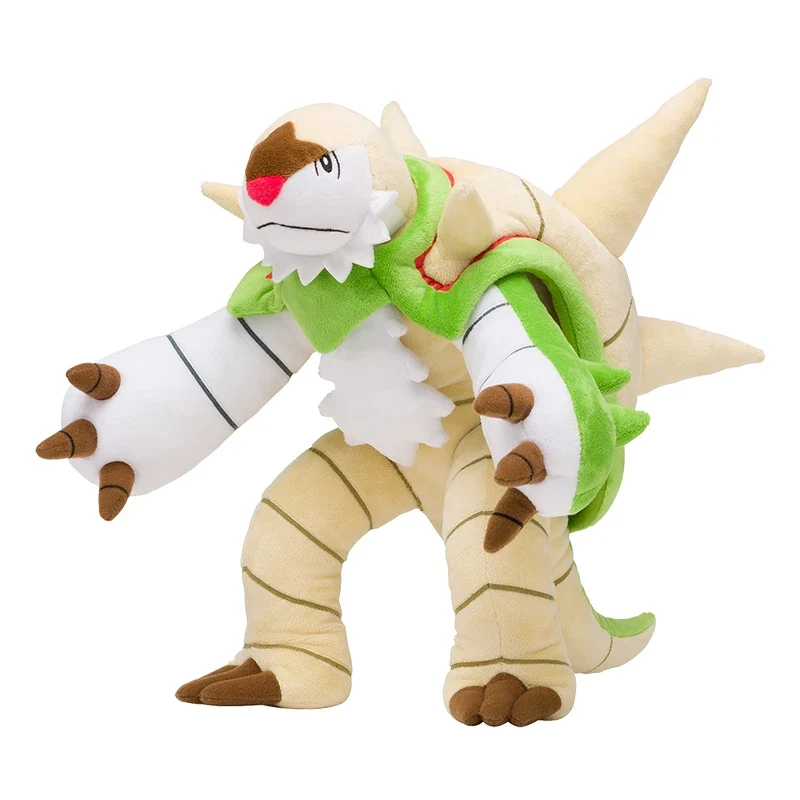 Peluche Pokémon Brigaron Chesnaught (environ 33x36x18cm)