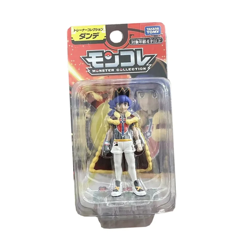Figurines de dresseur Pokémon Ash Ketchum, Leon Cynthia Steven (environ 7 cm)