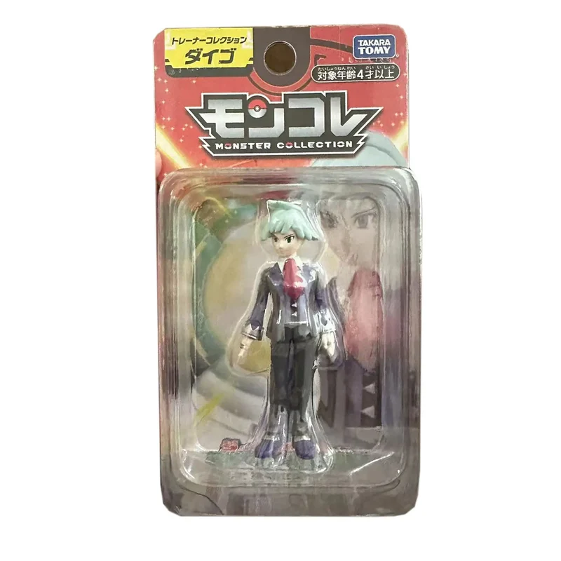 Figurines de dresseur Pokémon Ash Ketchum, Leon Cynthia Steven (environ 7 cm)