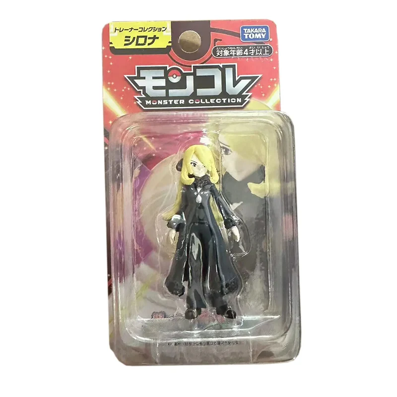 Figurines de dresseur Pokémon Ash Ketchum, Leon Cynthia Steven (environ 7 cm)