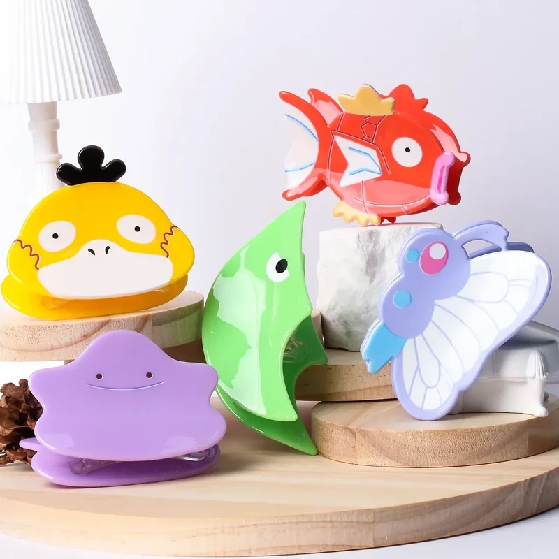 Pince à cheveux Pokémon - Caneton, Ditto, Magikarp etc.