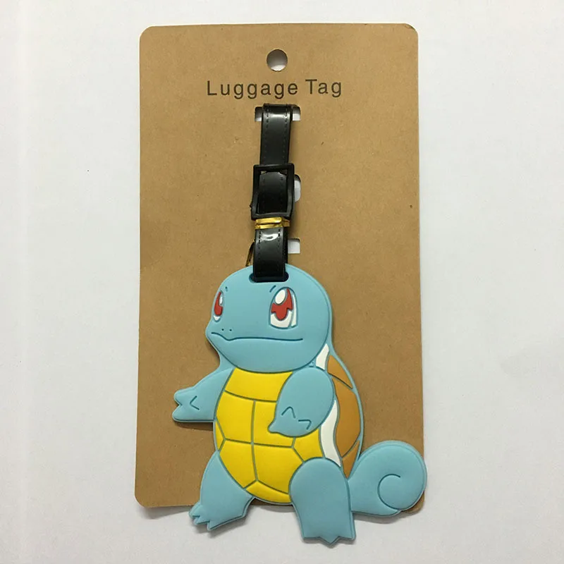 Étiquettes à bagages Pokémon dans de nombreux modèles