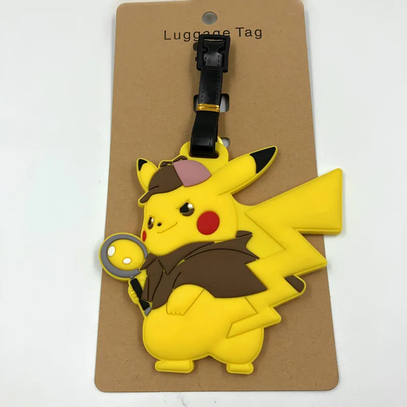 Étiquettes à bagages Pokémon dans de nombreux modèles