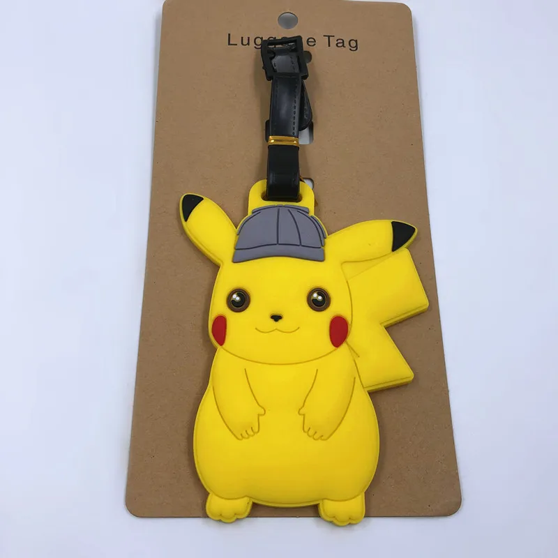 Étiquettes à bagages Pokémon dans de nombreux modèles