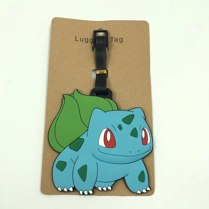 Étiquettes à bagages Pokémon dans de nombreux modèles