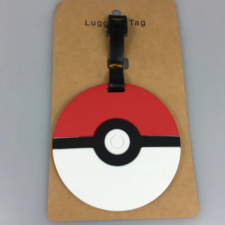 Étiquettes à bagages Pokémon dans de nombreux modèles