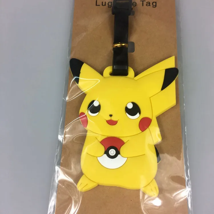 Étiquettes à bagages Pokémon dans de nombreux modèles