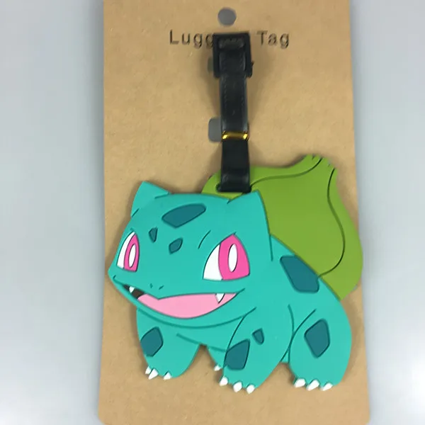 Étiquettes à bagages Pokémon dans de nombreux modèles