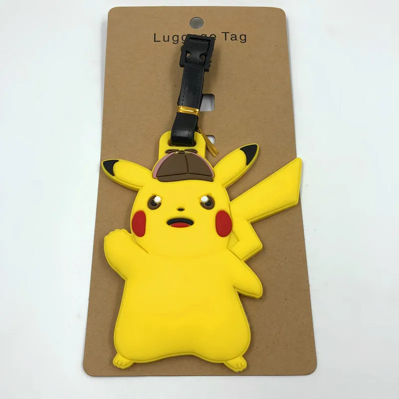 Étiquettes à bagages Pokémon dans de nombreux modèles