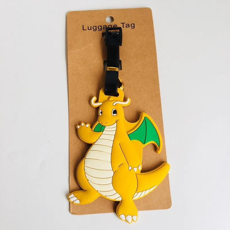 Étiquettes à bagages Pokémon dans de nombreux modèles