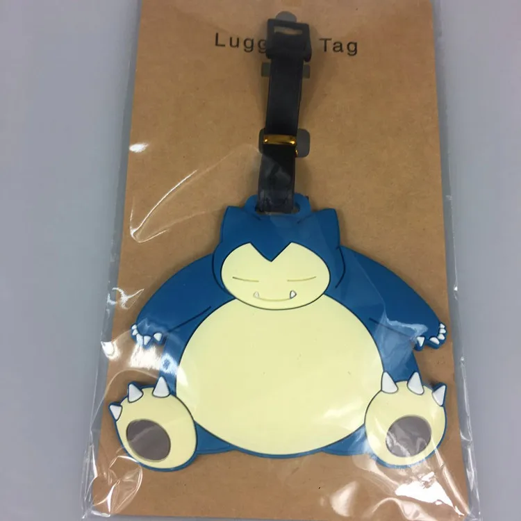 Étiquettes à bagages Pokémon dans de nombreux modèles