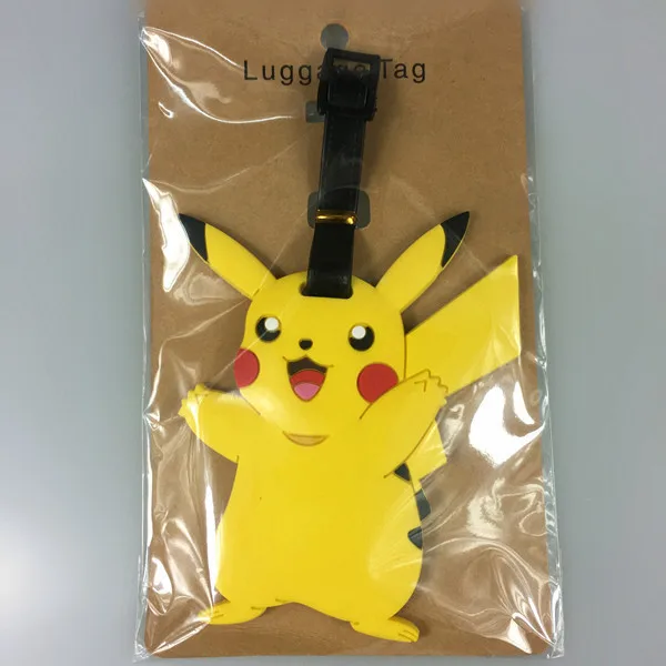 Étiquettes à bagages Pokémon dans de nombreux modèles