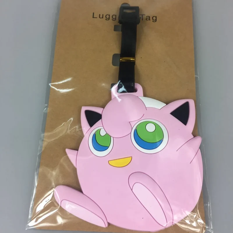 Étiquettes à bagages Pokémon dans de nombreux modèles