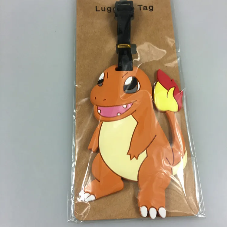 Étiquettes à bagages Pokémon dans de nombreux modèles