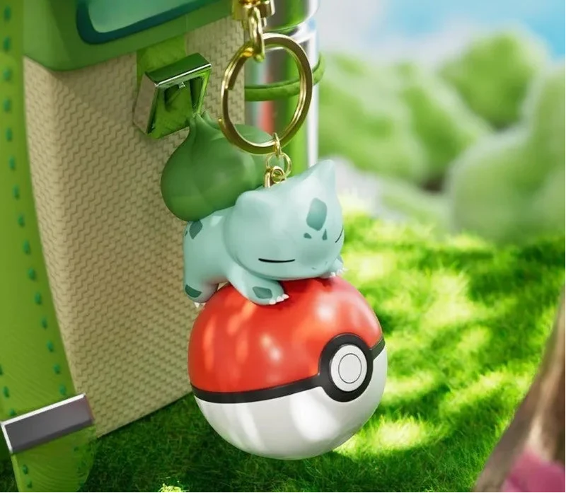 Porte-clés Pokéball avec pendentif Pokémon