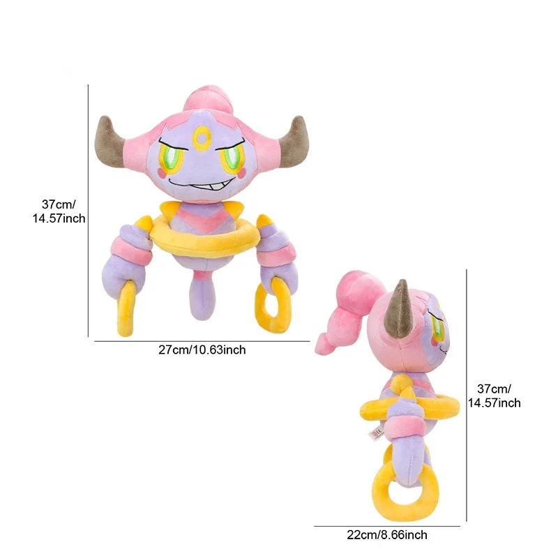 Peluche Pokémon Hoopa (environ 33 cm)
