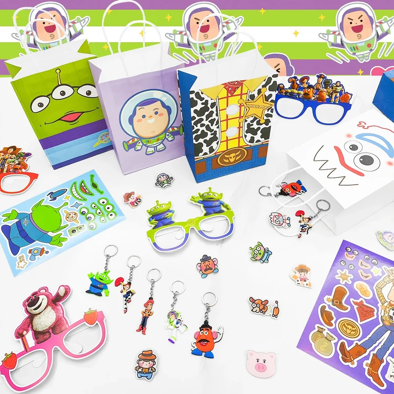 Coffret de 50 articles de fête Toy Story pour célébrations, anniversaires, etc.