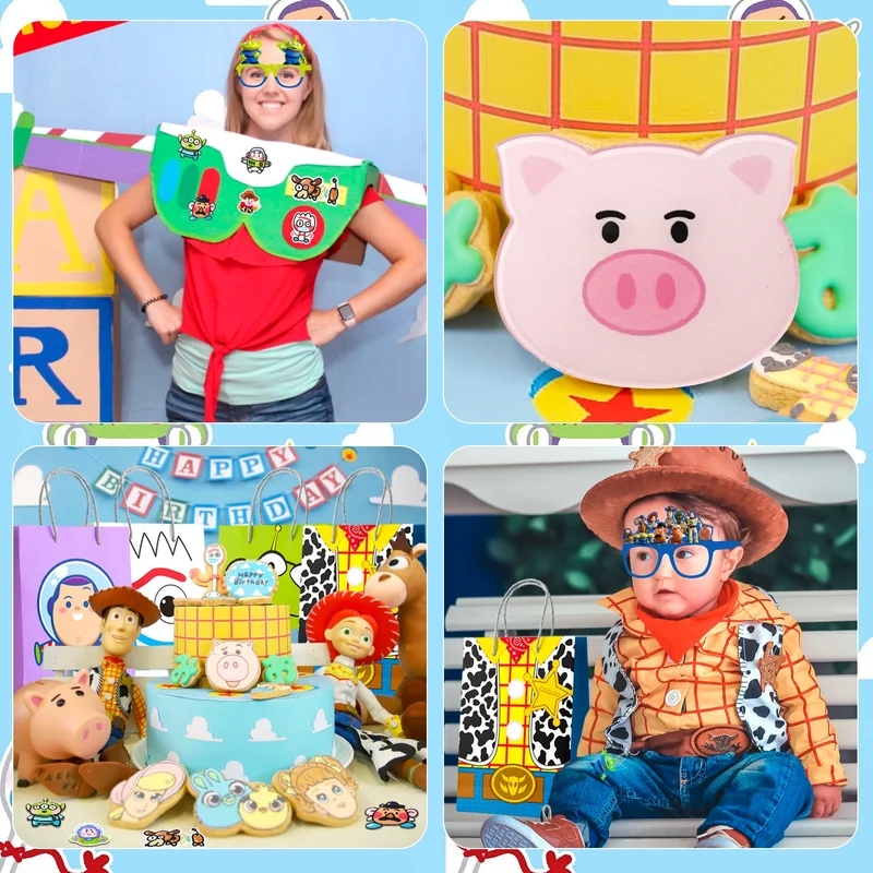 Coffret de 50 articles de fête Toy Story pour célébrations, anniversaires, etc.