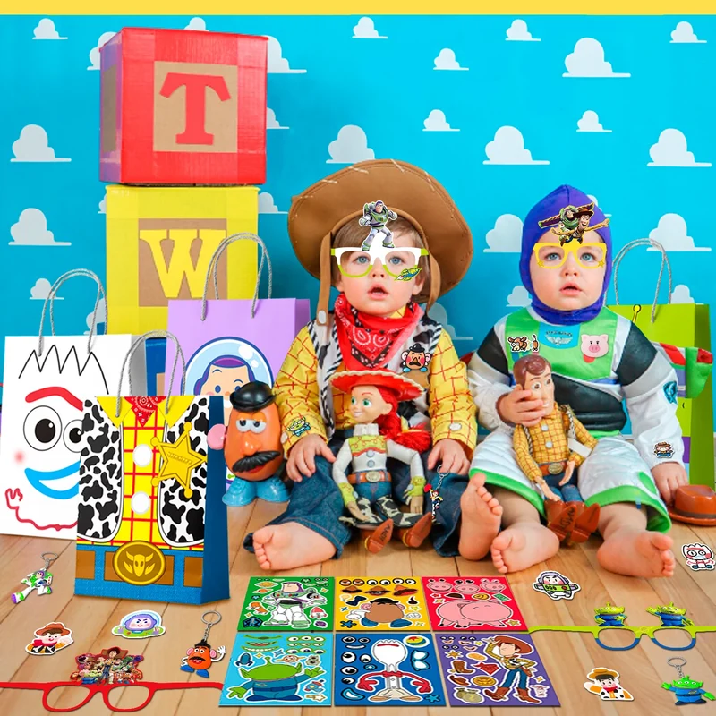 Coffret de 50 articles de fête Toy Story pour célébrations, anniversaires, etc.