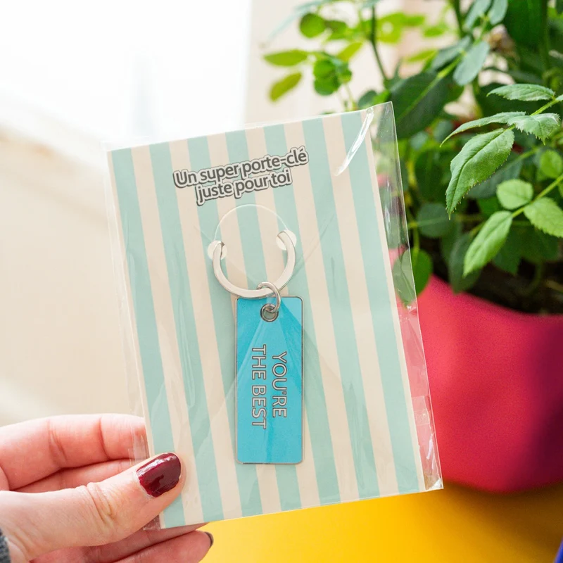 Porte-clé « You're the Best » – Petit cadeau pour dire merci 🔑