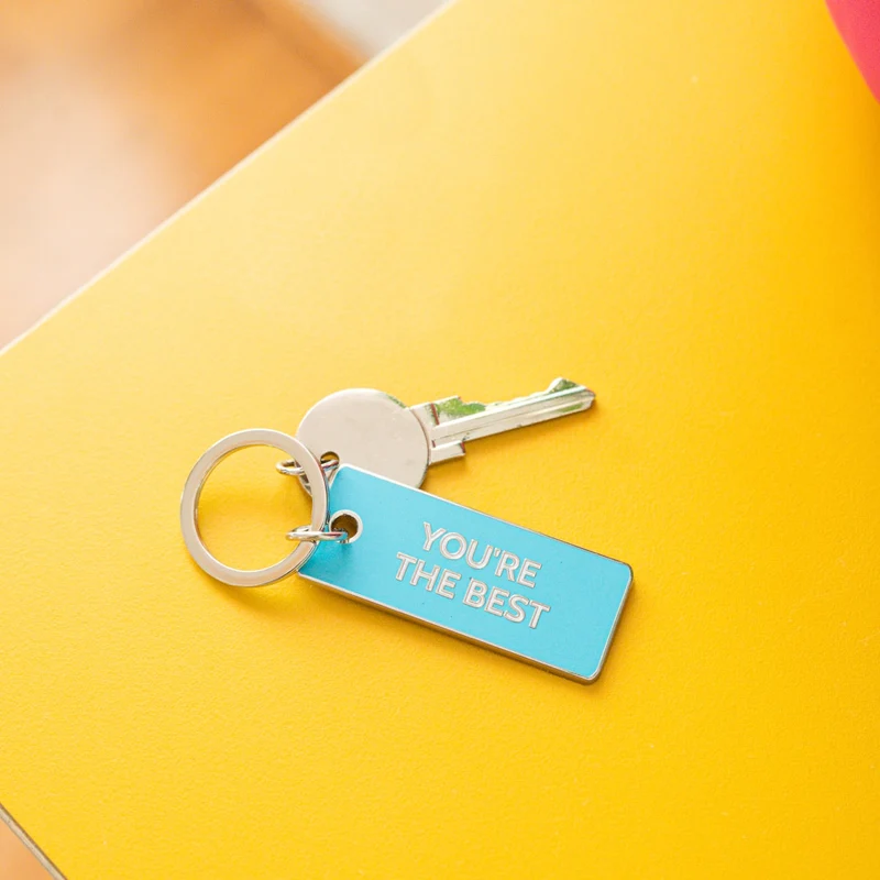 Porte-clé « You're the Best » – Petit cadeau pour dire merci 🔑
