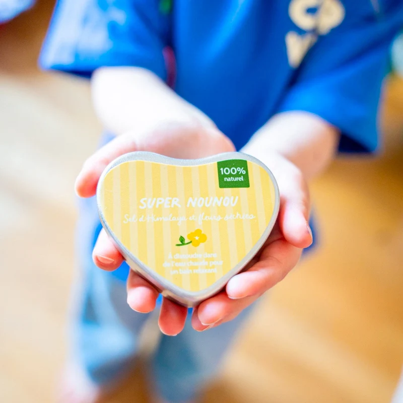 Sel de bain « Super Nounou » – Cadeau bien-être pour dire merci 🛁