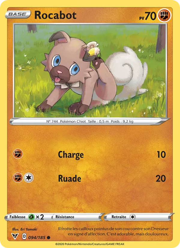 Rocabot 94/185 — EB04 — Voltage Éclatant — Carte Pokémon française