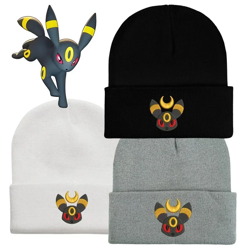 Bonnet Umbreon chaud, chapeau d'hiver et d'automne