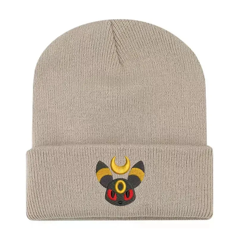 Bonnet Umbreon chaud, chapeau d'hiver et d'automne