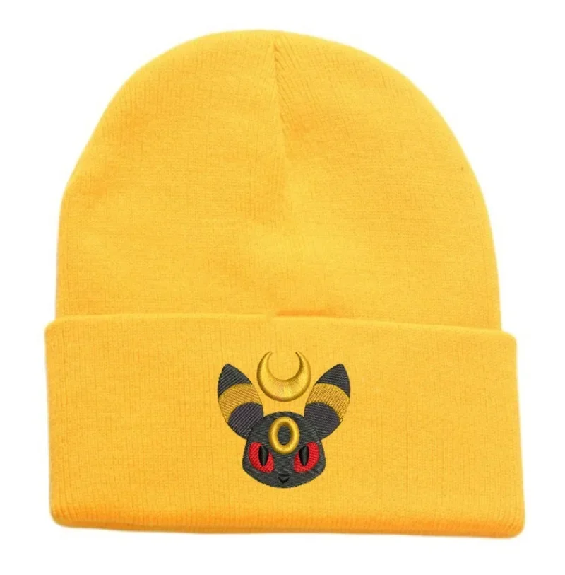 Bonnet Umbreon chaud, chapeau d'hiver et d'automne