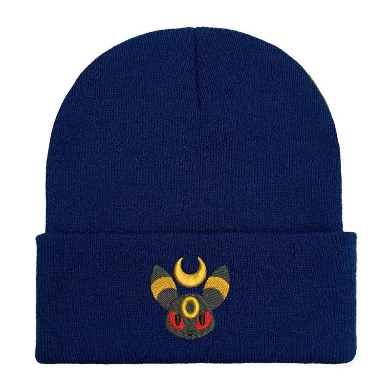 Bonnet Umbreon chaud, chapeau d'hiver et d'automne