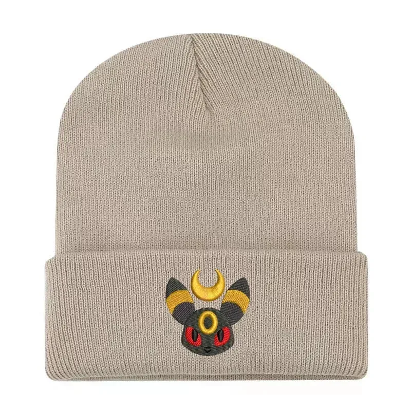 Bonnet Umbreon chaud, chapeau d'hiver et d'automne