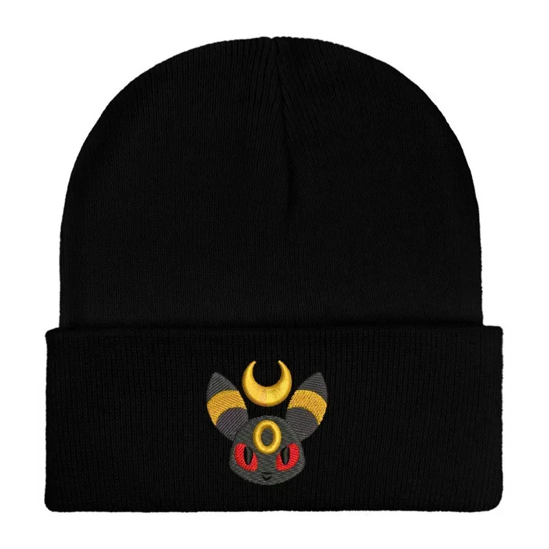 Bonnet Umbreon chaud, chapeau d'hiver et d'automne