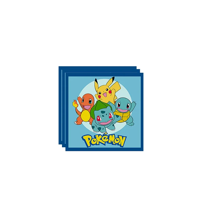 Décorations d'anniversaire pour enfants Pokémon - assiettes, tasses, bannières, nappes, etc.