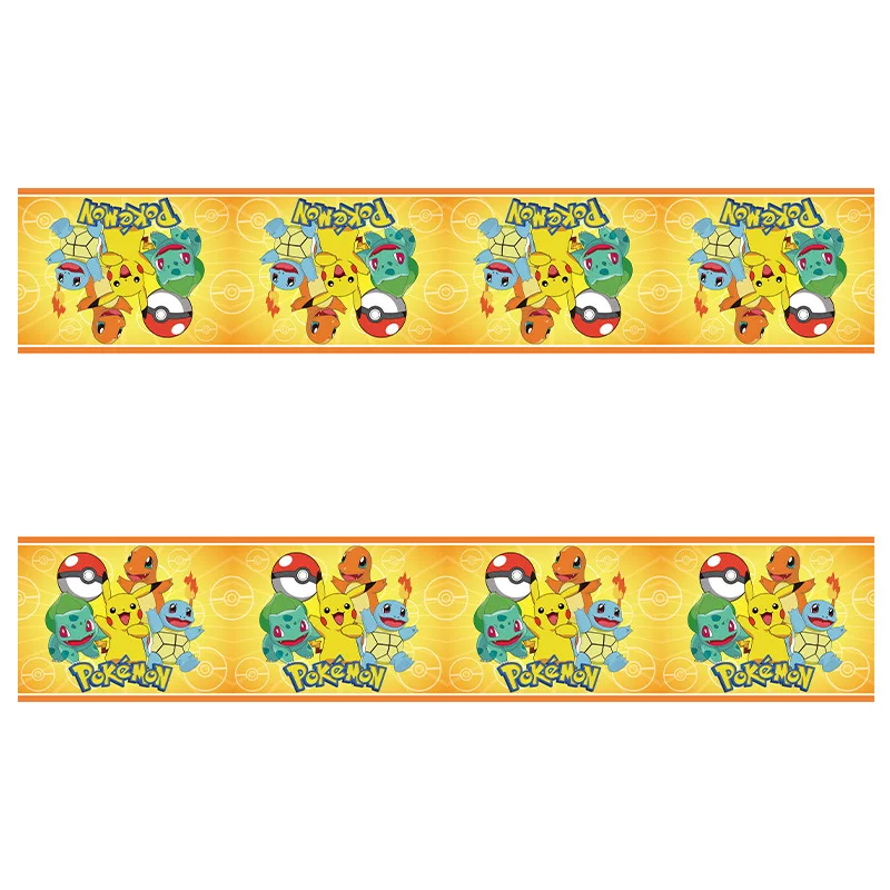 Décorations d'anniversaire pour enfants Pokémon - assiettes, tasses, bannières, nappes, etc.