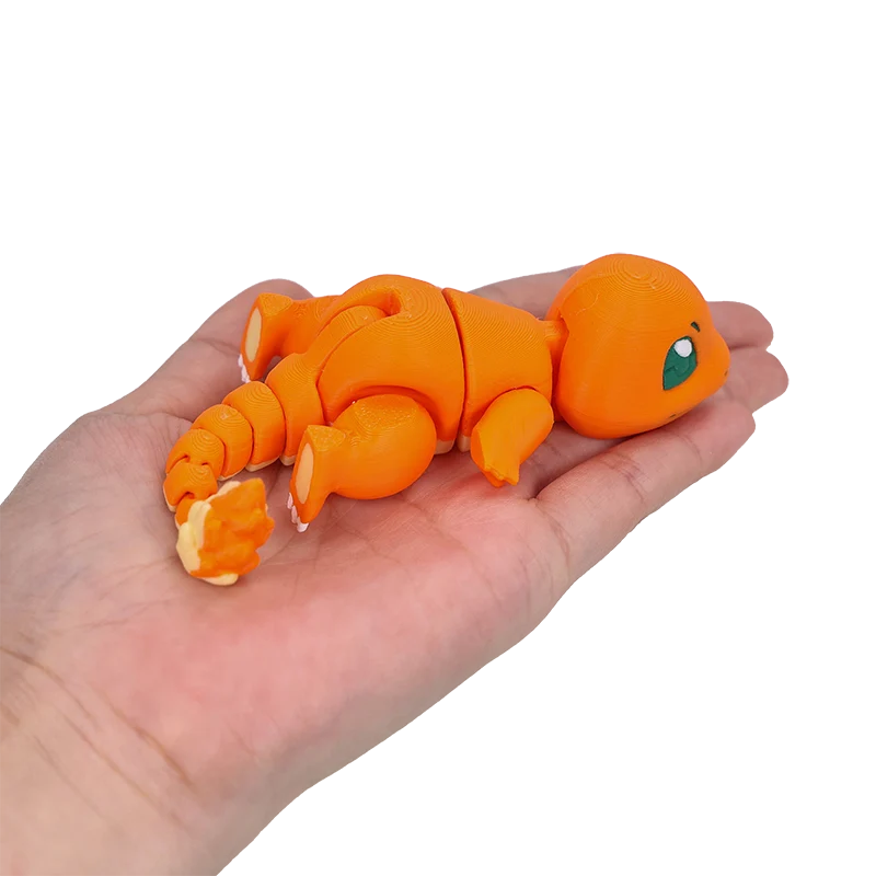 Figurine Pokémon Charmander mobile avec Pokéball