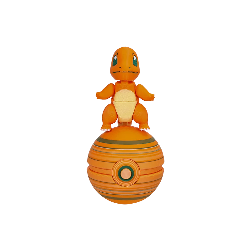 Figurine Pokémon Charmander mobile avec Pokéball