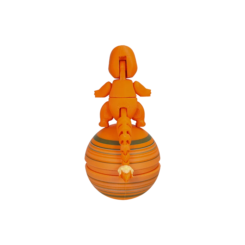 Figurine Pokémon Charmander mobile avec Pokéball
