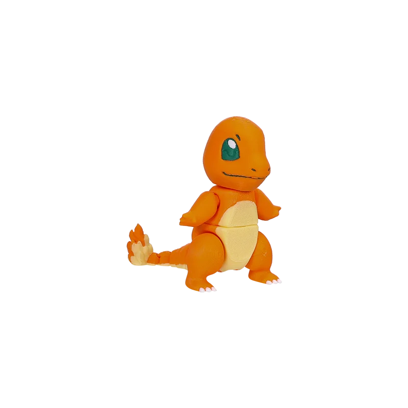 Figurine Pokémon Charmander mobile avec Pokéball