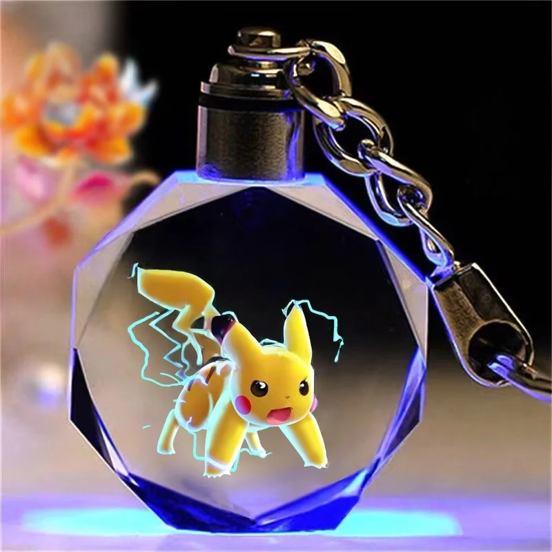 Porte-clés Pokémon Krystal coloré