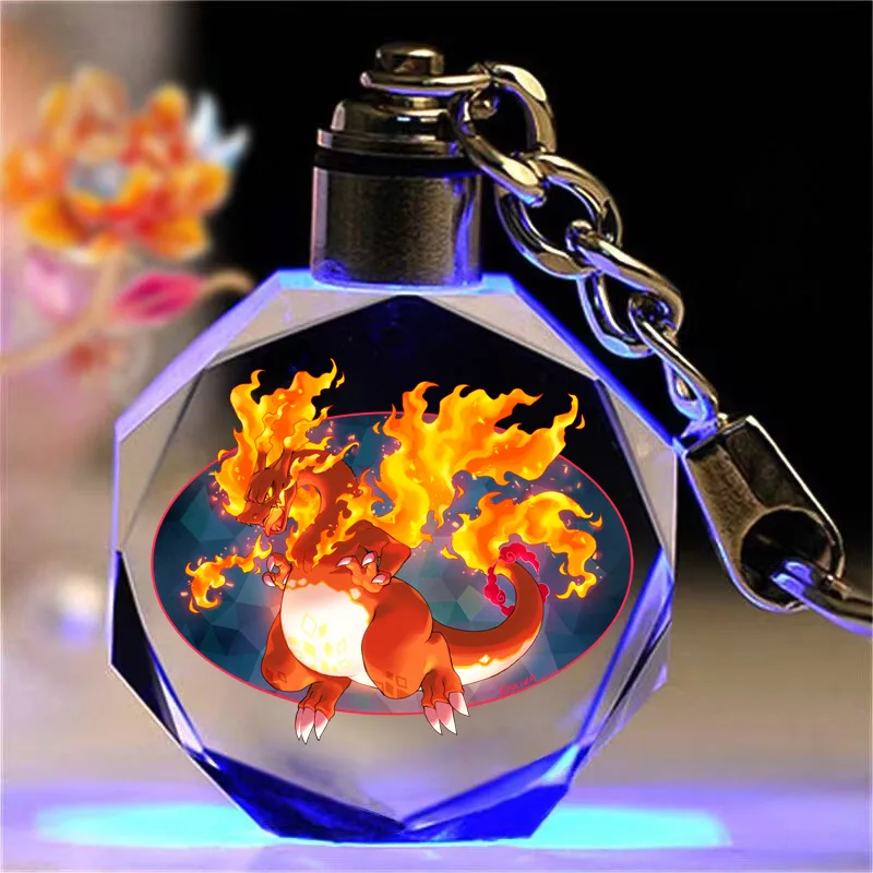 Porte-clés Pokémon Krystal coloré