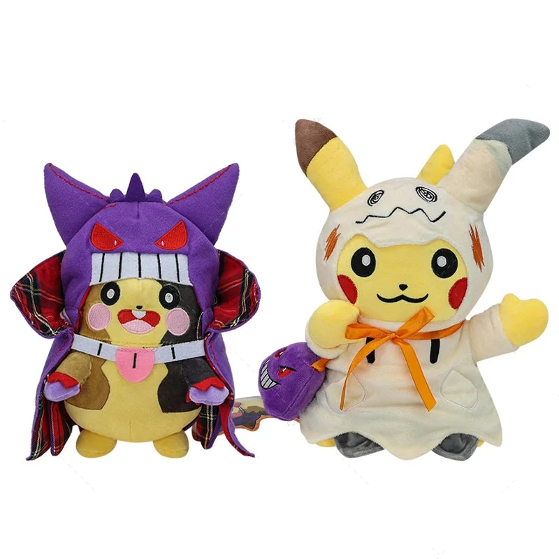 Cosplay d'Halloween Pikachu dans le rôle de Morpeko. Mimikyu Mimigma ou Brimano Hattrem