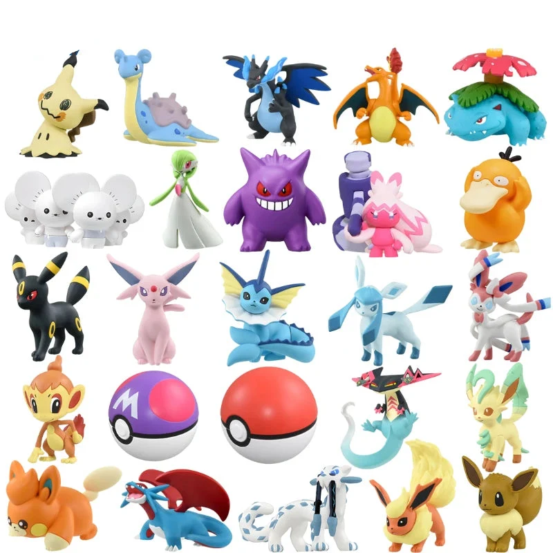 Figurines Pokémon - de nombreux Pokémon différents au choix