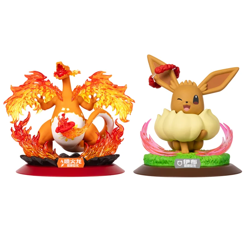 Figurines Gigantamax Dracaufeu Dracaufeu ou Évoli Évoli